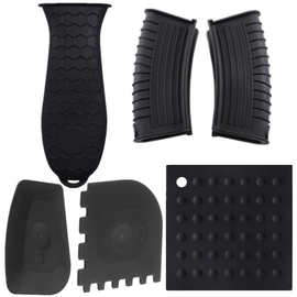 汤锅餐桌硅胶垫厨具烤盘清洗刮刀板烹饪工具锅把锅耳隔热硅胶套装