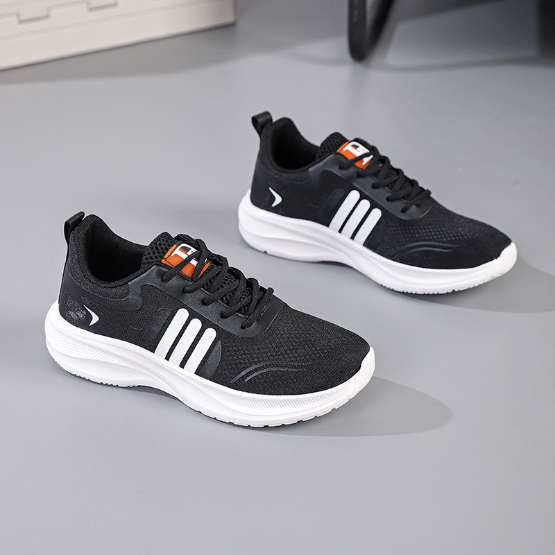 Zapatos de hombre de primavera y verano nuevos pares de malla transpirable casual de todo fósforo tendencia de moda para estudiantes deportes zapatos para correr ligeros y resistentes al desgaste