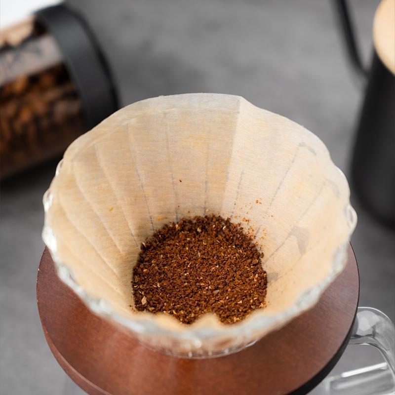 Set de café salvaje para principiantes cafetera de café molino de mano máquina de café conjunto completo de aparatos de lavado de mano