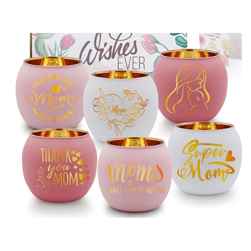 Vela creativa taza transparente Europea candelabro decoración vela botella de cristal boda restaurante vela titular aromaterapia vela moda