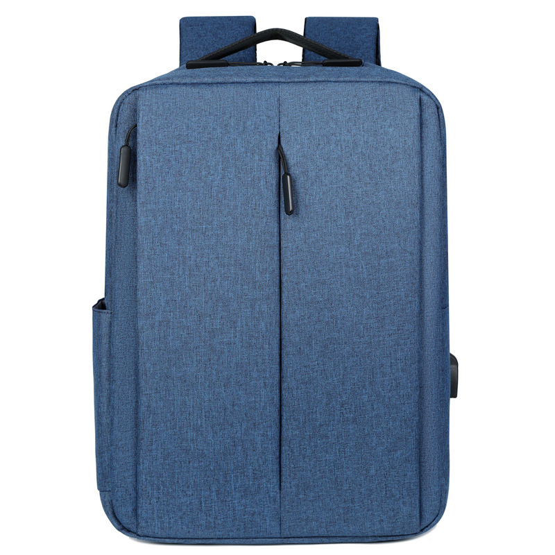 Mochila mochila de computadora de color sólido mochila de gran capacidad de negocios urbana Simple Mochila De Los Hombres al por mayor