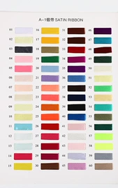 织带;色标、色卡;其他