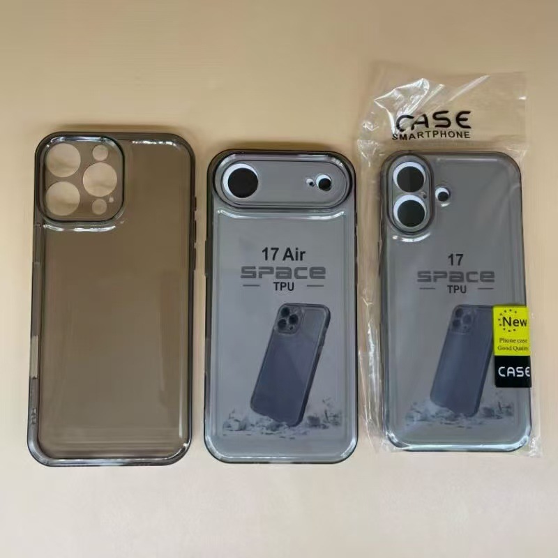 Clear Phone Case for Apple iPhone 17 16 15 14 Pro Max with Precise Cutouts Space Case Shockproof Protective Cover