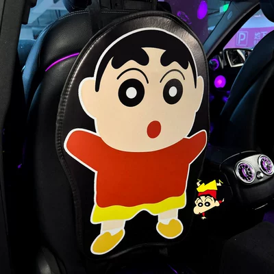 Cizgi film Shin-Chan zərbəyə qarşı yastıq, universal arxa oturacaq qoruyucu yastıq