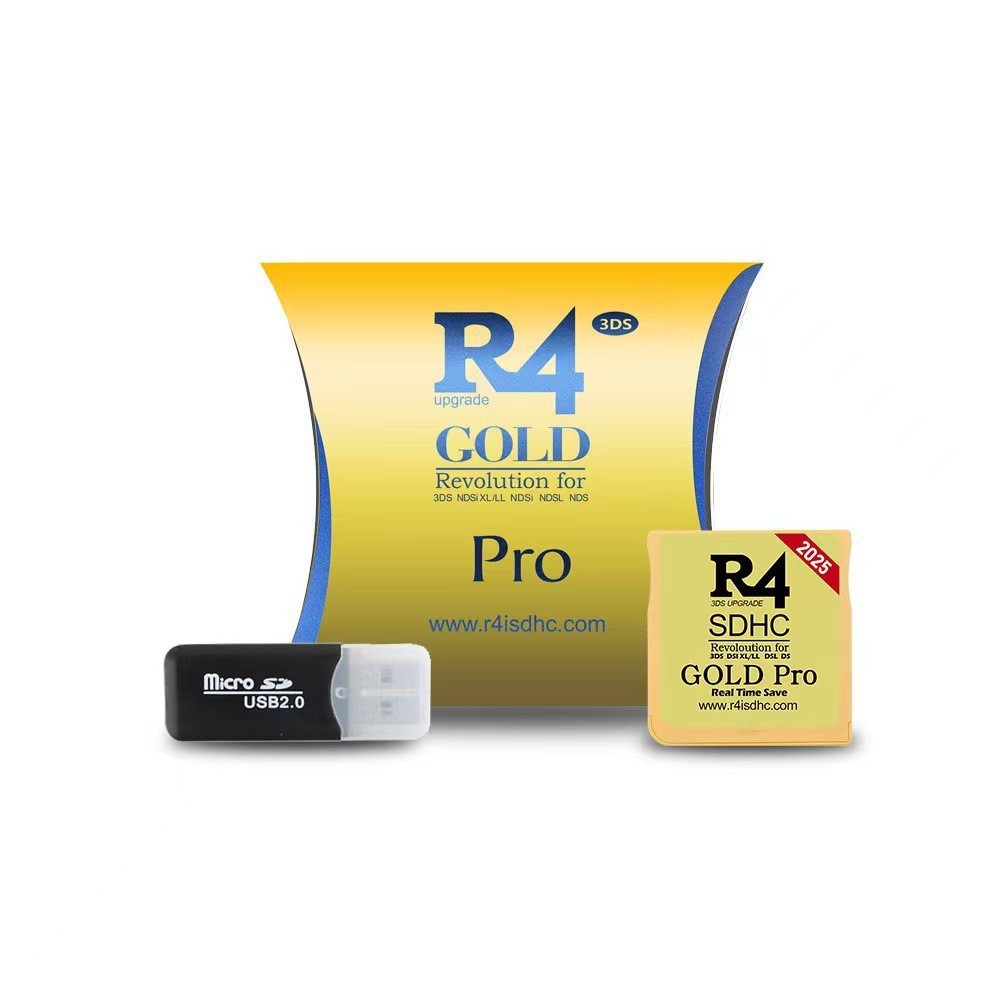 Cross-Border 2025 Version of the New R4 Sdhc Burning Card R4 Game Card R4I New Gold Card 3Ds Burning Card