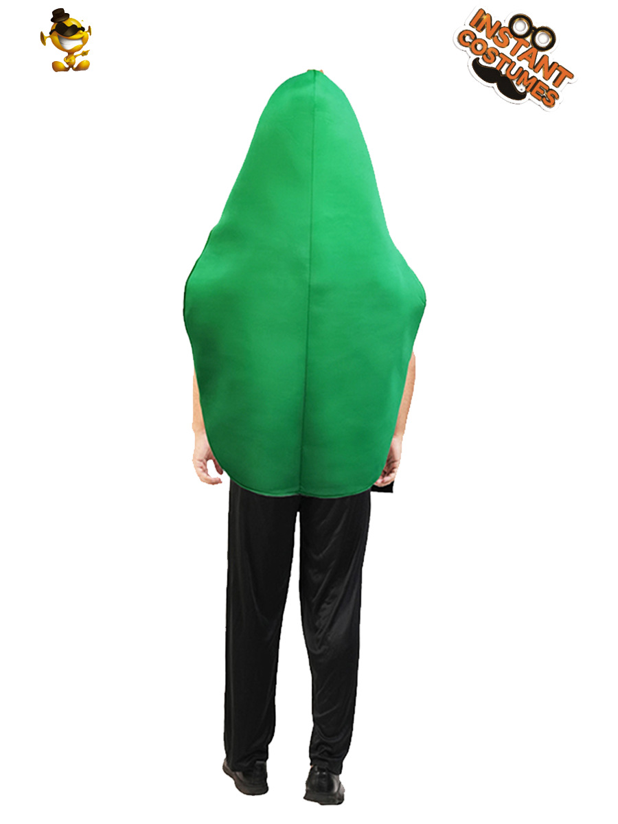 Fiesta de carnaval de Halloween transfronteriza cos ropa de actuación para adultos accesorios trajes divertidos de aguacate