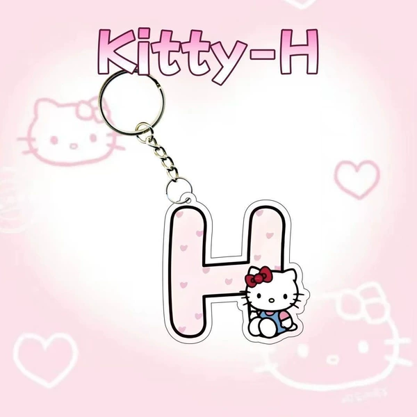KITTY cat letter H