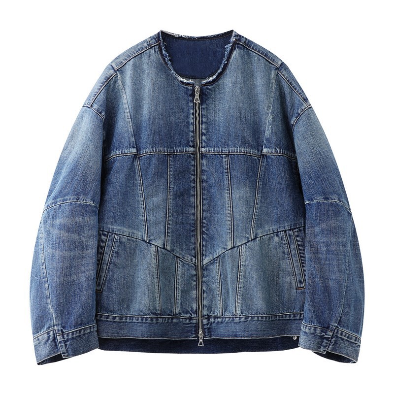 In Stock! Same Style with Domestic Discounts, 2026 Spring New Loose Retro Casual Denim Jacket for Women
