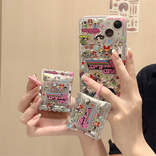 Cartoon electroplated police for Apple 14ProMax mobile phone case iPhone14 drop-resistant 13/12 new