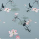 New 100D Shunyu crepe chiffon fabric spring and summer lightweight cheongsam dress classical elegant Chinese style fabric