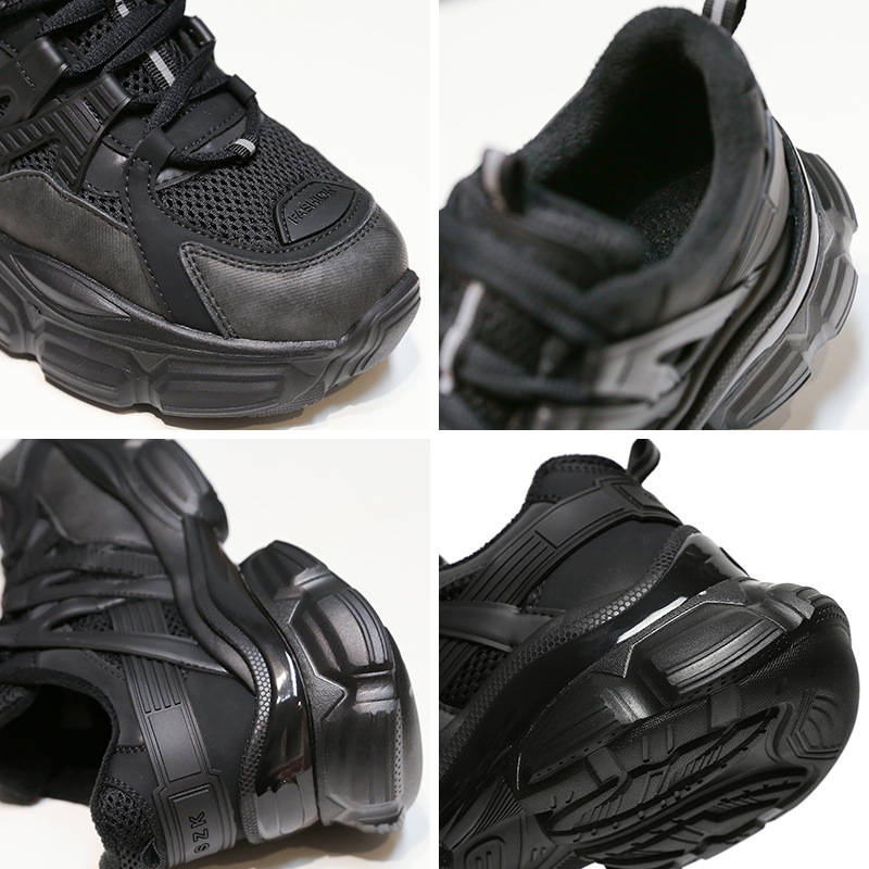 Chaussures papa femmes automne et hiver nouveau fond épais chaussures de marée accrue Version coréenne de Ins Net rouge chaussures de sport décontractées femmes_voghion.com