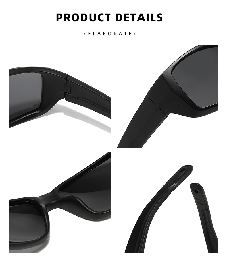 Einfacher Stil Strassenmode Geometrisch Tak Quadrat Vollbild Brille display picture 5