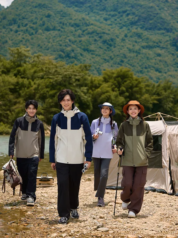 (Cross-border trading), windproof quality travel jacket, three-in-one