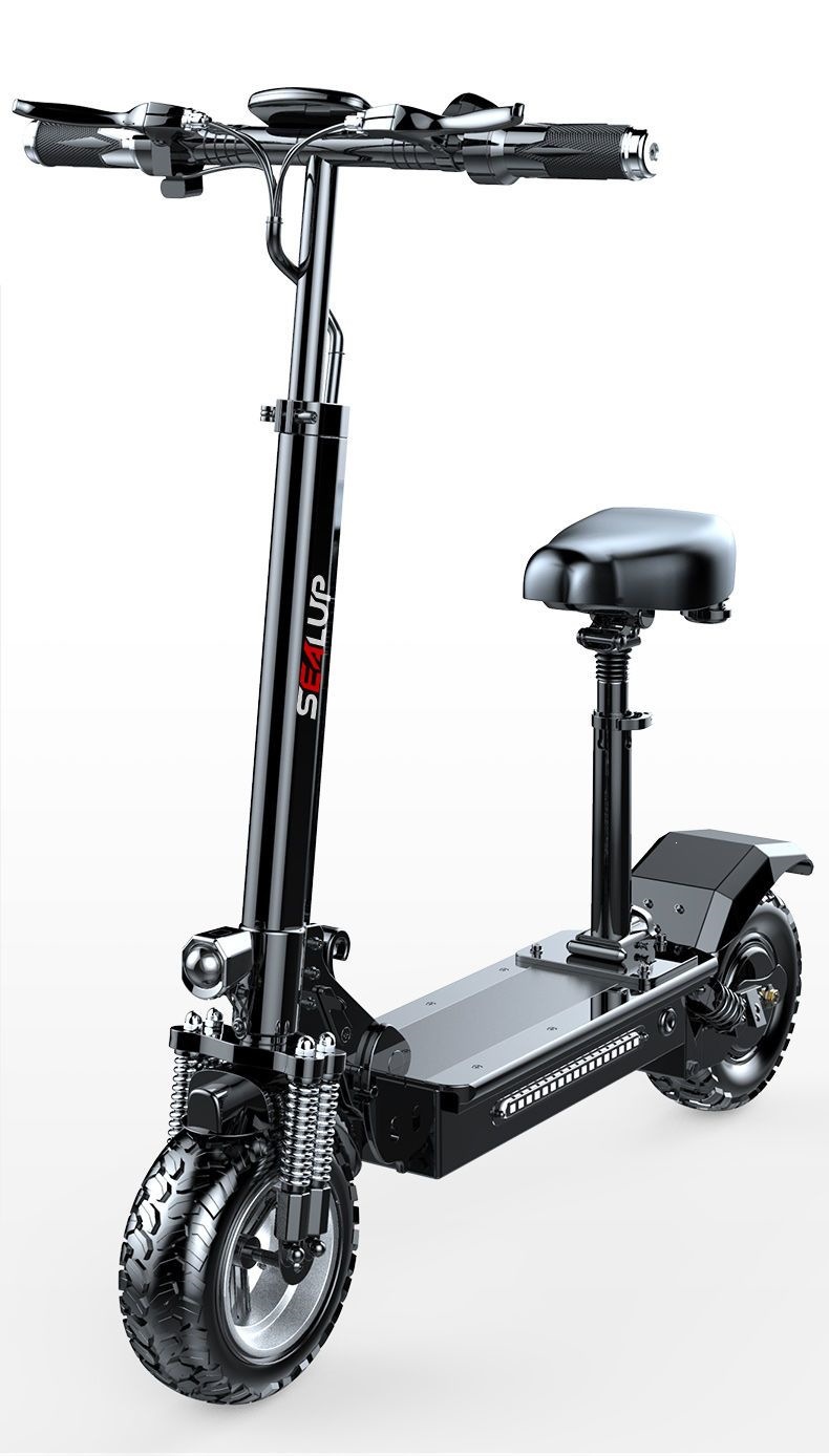 Adult Mini Electric Scooter for Commuting, Off-Road Folding Small Lithium Battery Electric Scooter