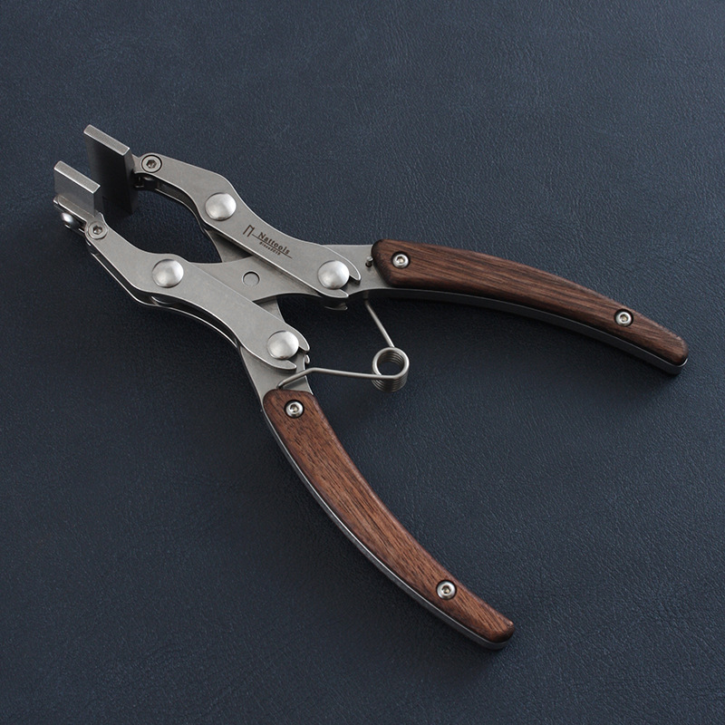 Nattools二代高性价比350克 平口钳平行钳 手工DIY皮革钳夹口38mm