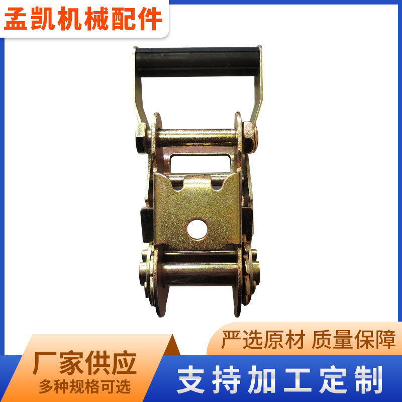 1.5寸3T塑柄彩锌拉紧器 货物捆绑器 棘轮捆绑器