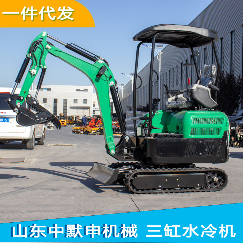 工厂全新HT20挖机 室内拆除小型2吨挖沟机 农用果园 小型挖土机