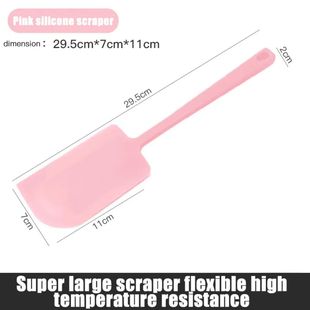Manufacturer Wholesale Small Silicone All-In-One All-Inclusive Scraper Silicone Scraper Butter Mixing Knife Cake Baking Tools