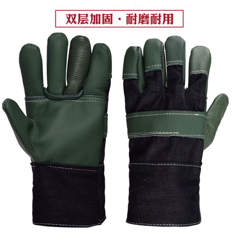 电焊手套牛皮防烫柔软焊工防护耐磨耐高温隔热焊接劳保用品焊工