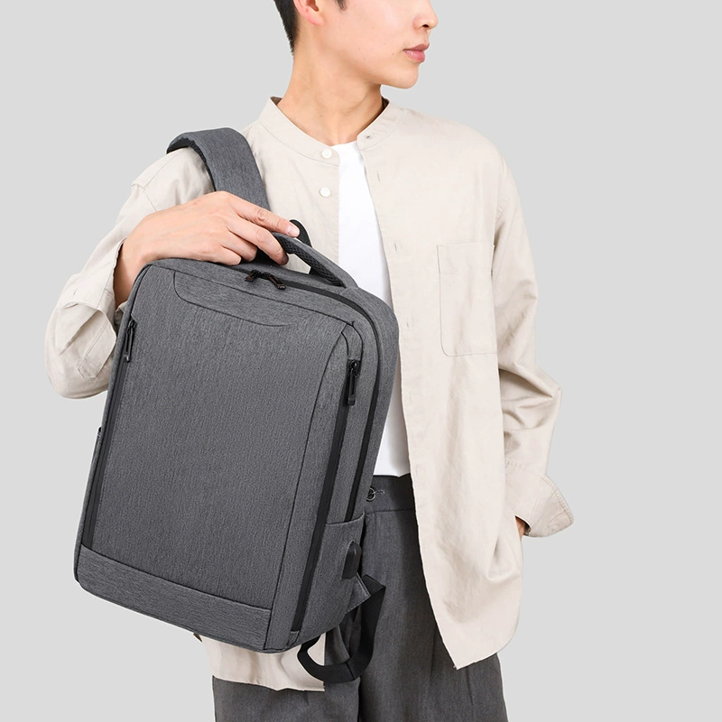 Universal backpack, laptop for traveling, handheld school bag for elementary school students, business version