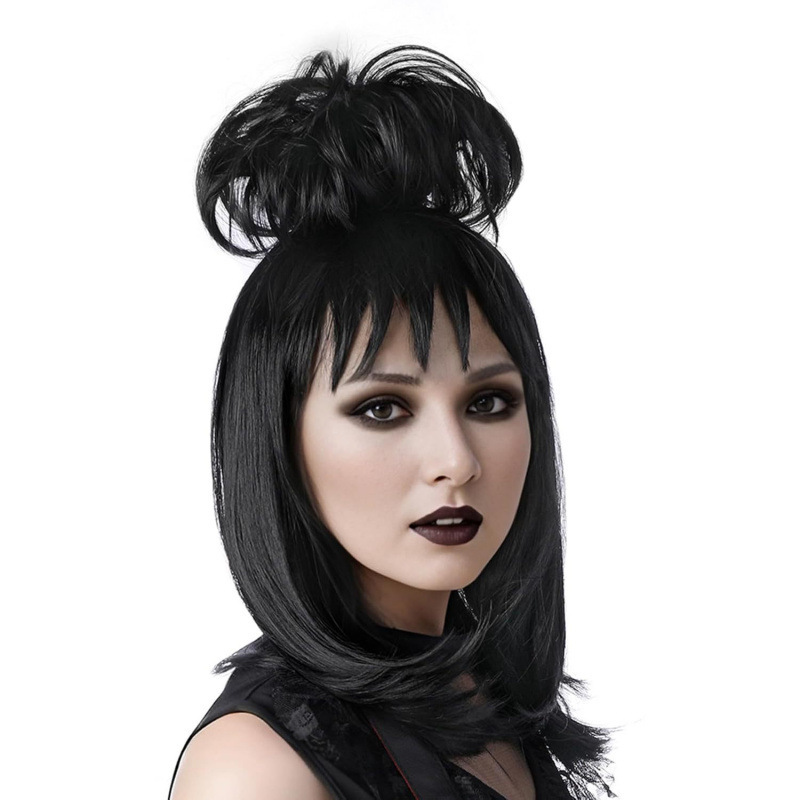 Underworld Grand Mage Beetle Juice Lydia Deetz Wig