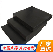 廠家供應減震橡膠板緩沖墊板橡膠墊片黑色加厚工彈性工業減震塊