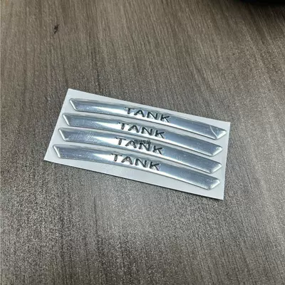 Car logo – Hub Decoration Labeling Car - standard-tank-silver
