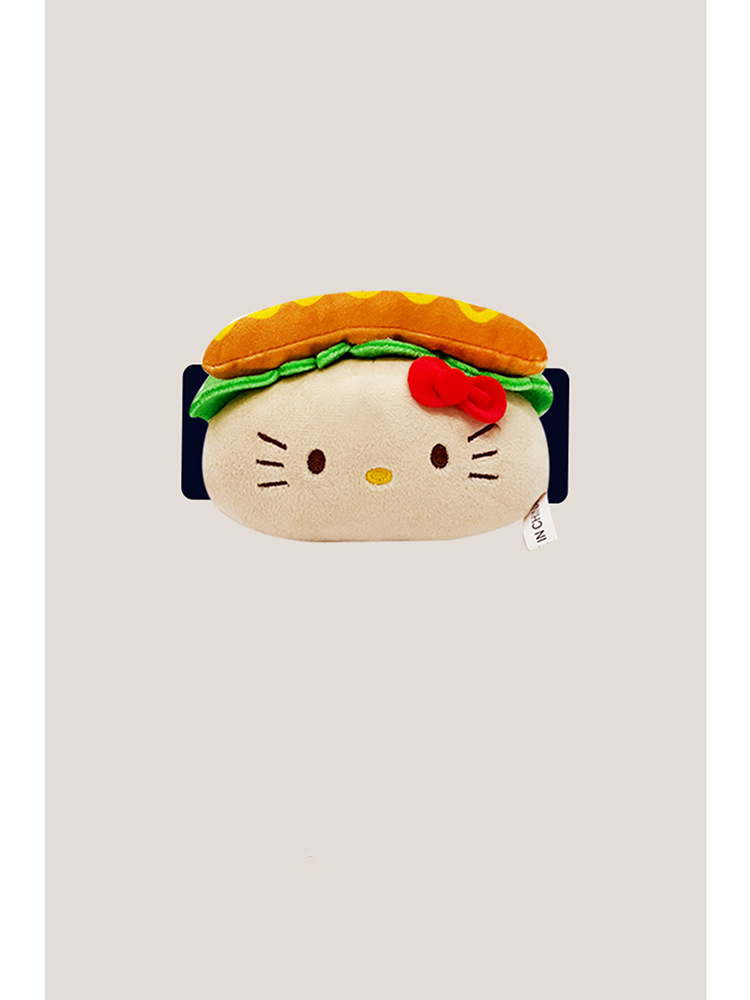 New Cute Hot Dog Kitty Car Door Handle Cover Car Handle Protection Roof Armrest Cover Car Decoration