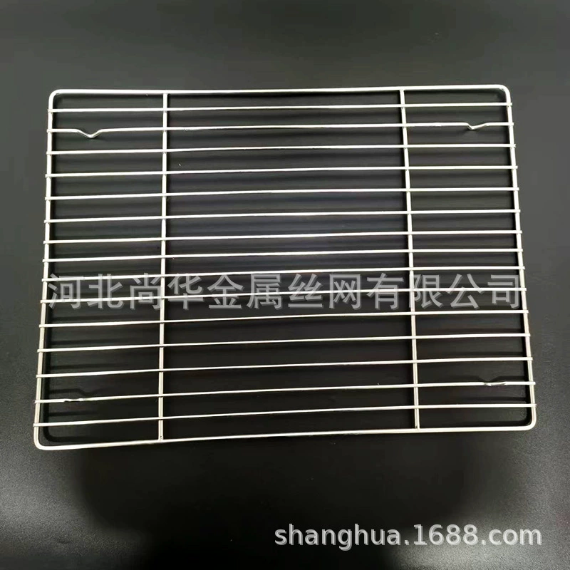 Customized stainless steel barbecue mesh oven, grill grilled square square baking oven, grid sliced slices baking