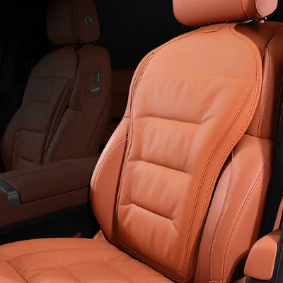 Seat cushion, seat cover — Skoda Car Seat Cushions - ideal-orange-1-piece-of-backrest