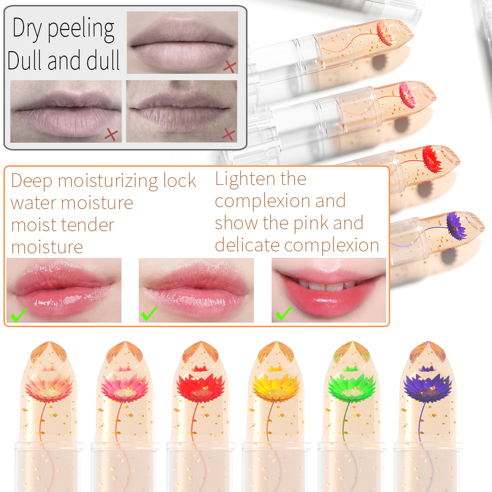 Check out DUNUF Dried Flower gold foil jelly color-changing Lipstick! Link Disclaimer - For Foreign trade only undefined