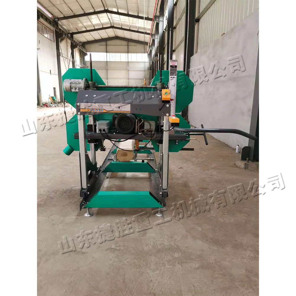 Sierra de banda de alta velocidad de tronco horizontal sierra de carpintería de hoja única automática para muebles de astillero