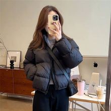 反季新款棉服2024短款冬季外套韩版加厚小个子立领时尚面包服