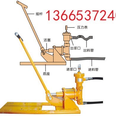 手动注浆泵 水泥浆注浆泵 水泥灌浆机比实体店价格便宜