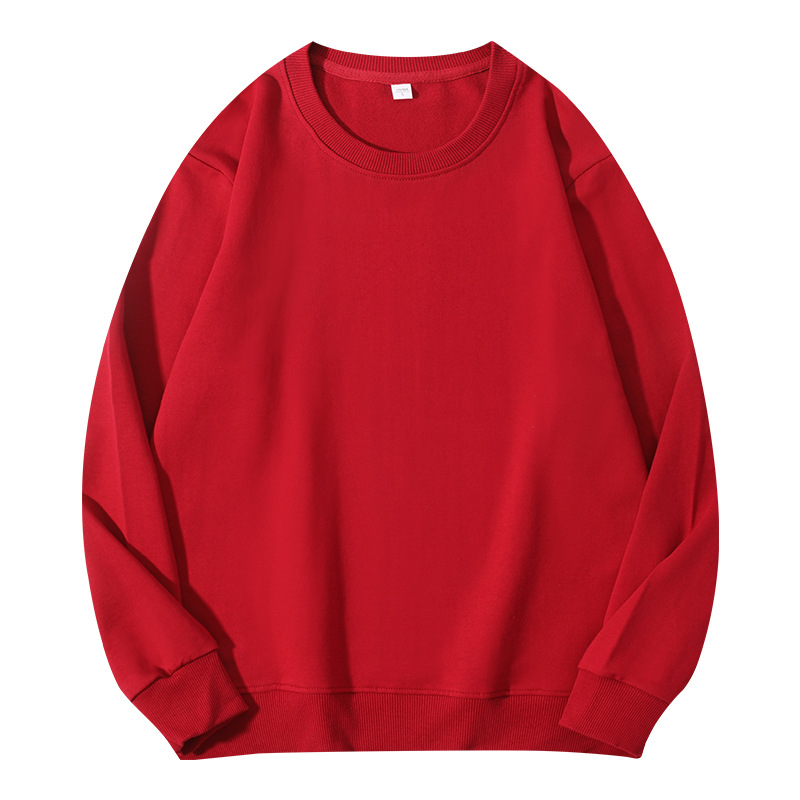 Algodón cuello redondo suéter hombro bottoming camisa pequeña Terry Primavera y otoño plataformas de red de acoplamiento al por mayor y al por menor en stock