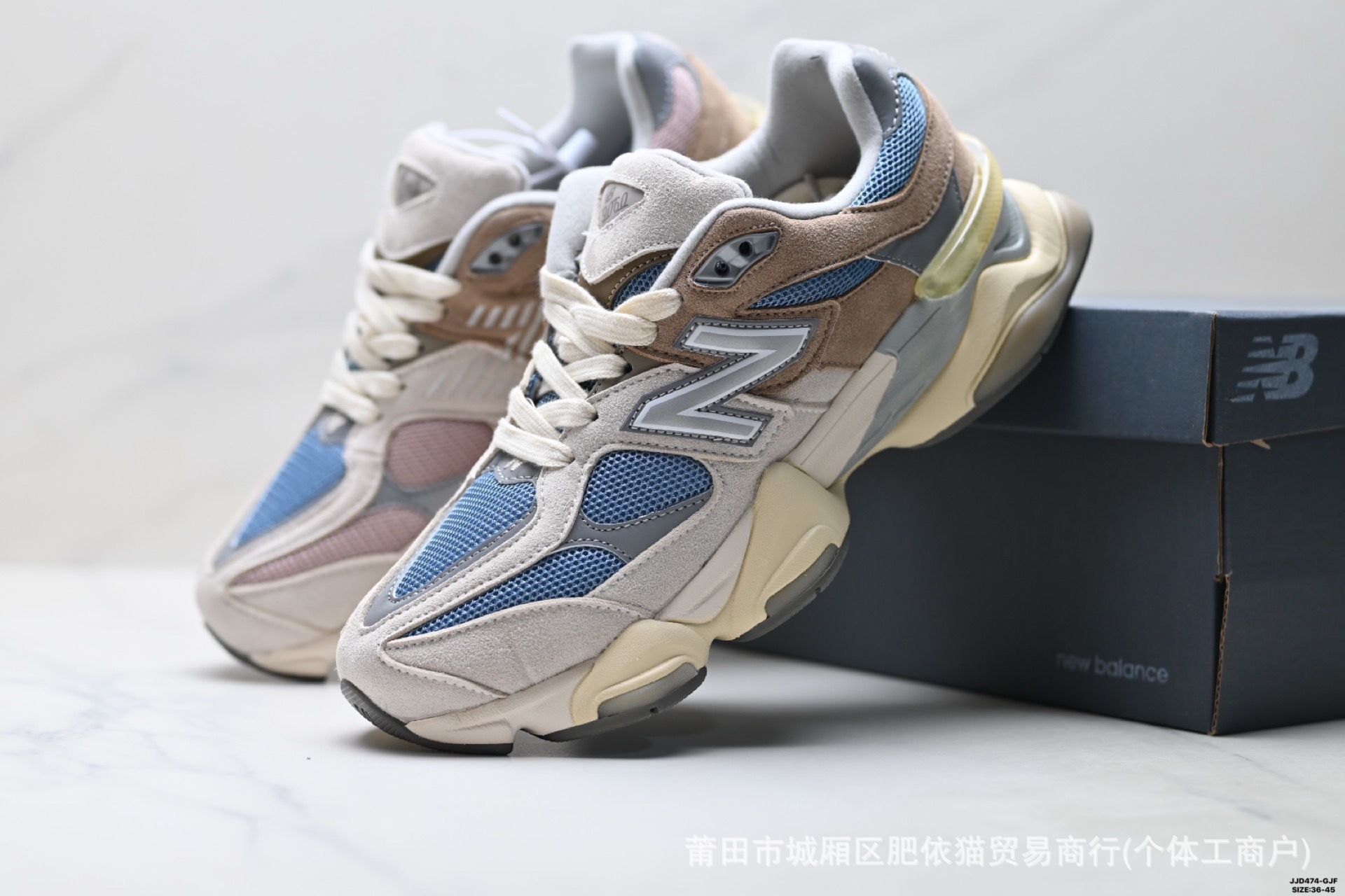 Comercio exterior nb9060 zapatos de papá New bailun Millennium Little Elephant pezuña zapatillas deportivas masculinas y femeninas red running 100 zapatos de correr
