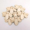 多款原木色昆虫类、十字架木质工艺品 DIY派对挂件 10个/包配麻绳|ru
