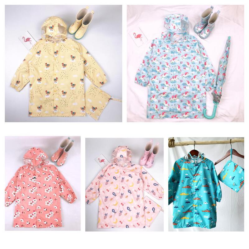 Free Shipping Small Defects Children's Schoolbag Raincoat Poncho Special Treatment Suggested for Self-Use