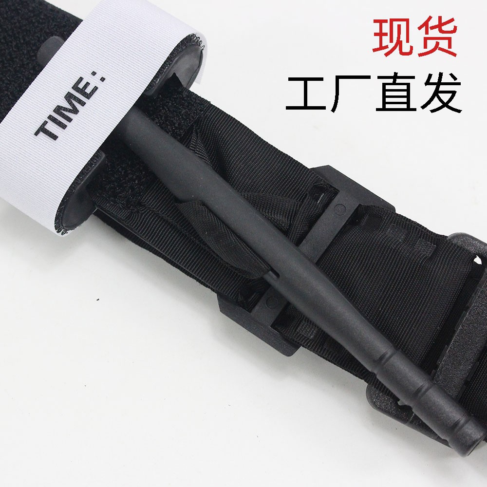 Al aire libre de Primeros Auxilios CAT torniquete girando torniquete táctico hebilla de primeros auxilios torniquete de una mano vendaje de primeros auxilios