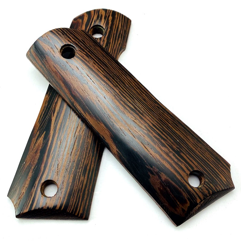 Заказ бесплатных модернизированных винтов, рукоять рукоятка 1911Grips, твердая древесина венге лог, ЧПУ производство и другое