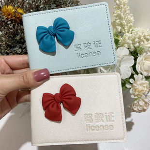 Driving license leather cover female driving license protective cover personality cute creative motor vehicle driving license cover car certificate storage bag