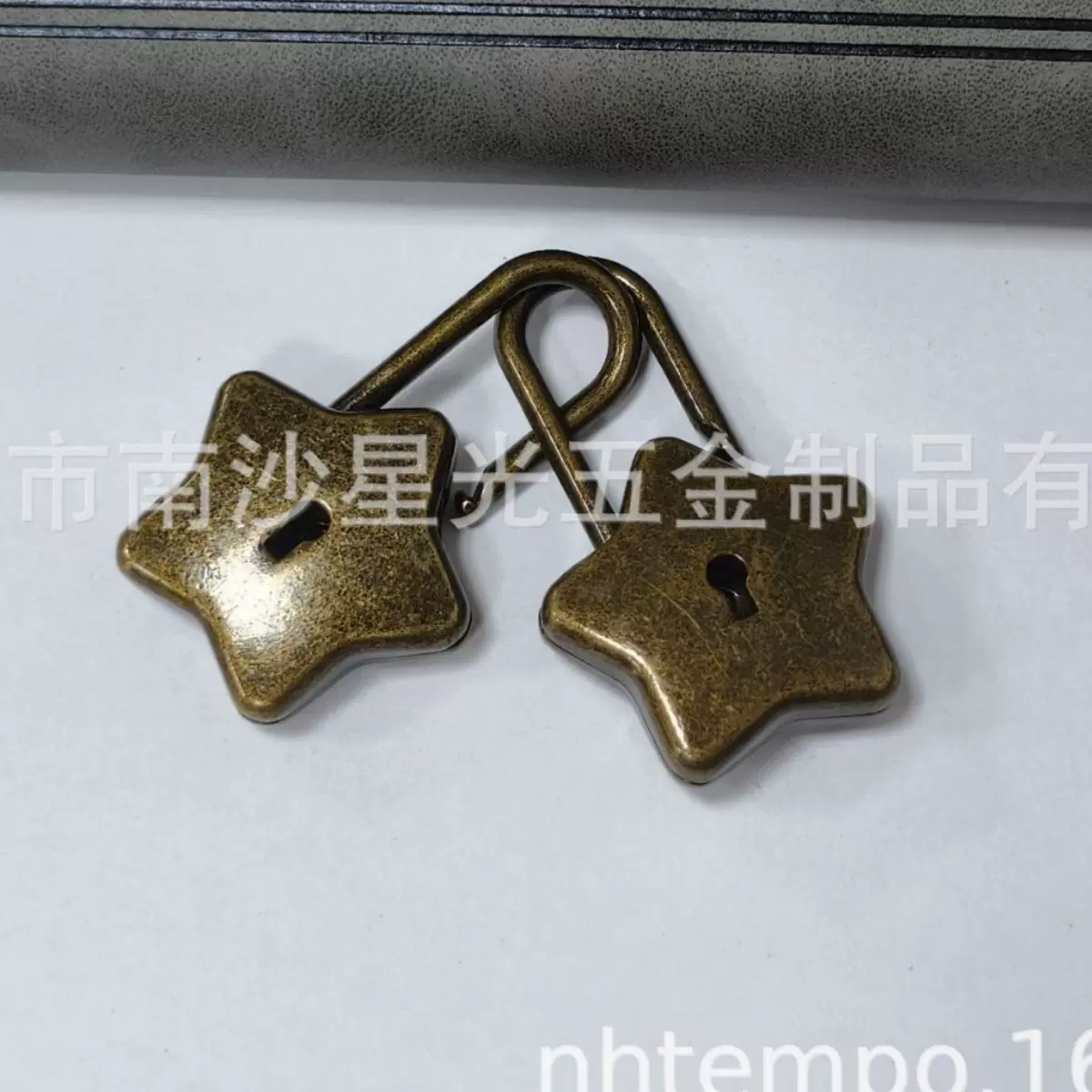 迷你可爱星星挂锁抽屉锁头锁具门锁学生宿舍柜子小号家用背包锁扣
