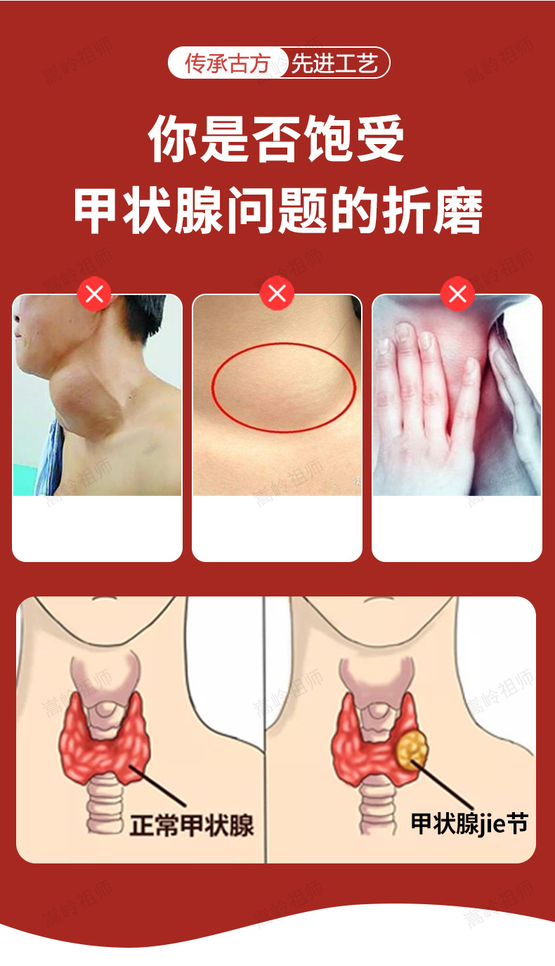 Thyroid Care Herbal Patch Self-Heating Neck and Underarm Support 6 Patches Per Box specifications