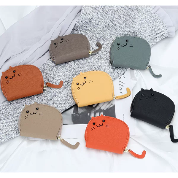 Card Holder for Women 2025 New Compact and Creative Cute Multi-Card Slot High-Quality Card Holder Driver's License Change