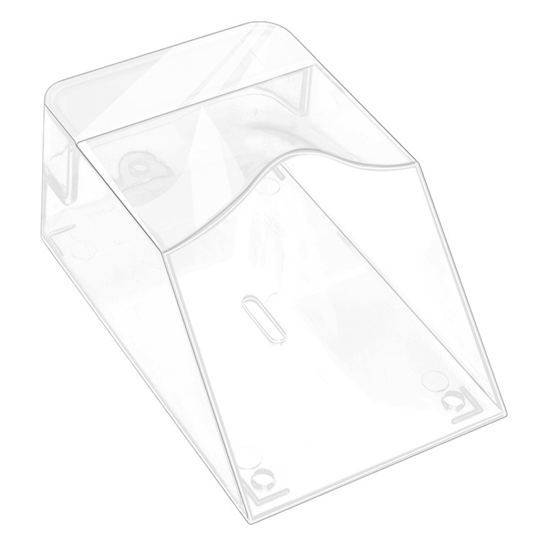 Timbre inalámbrico timbre inteligente cubierta impermeable cubierta a prueba de salpicaduras cubierta transparente al aire libre aplicable carjia auto-generación de energía botón