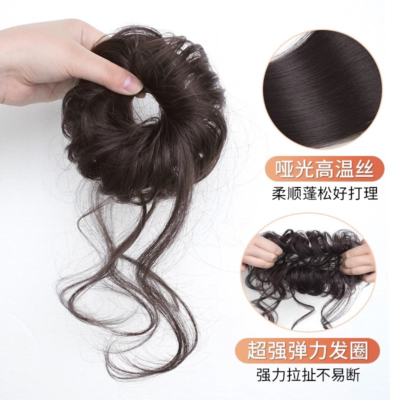 Coletero de Cabello Postizo Efecto Voluminizador para Mujeres image 5