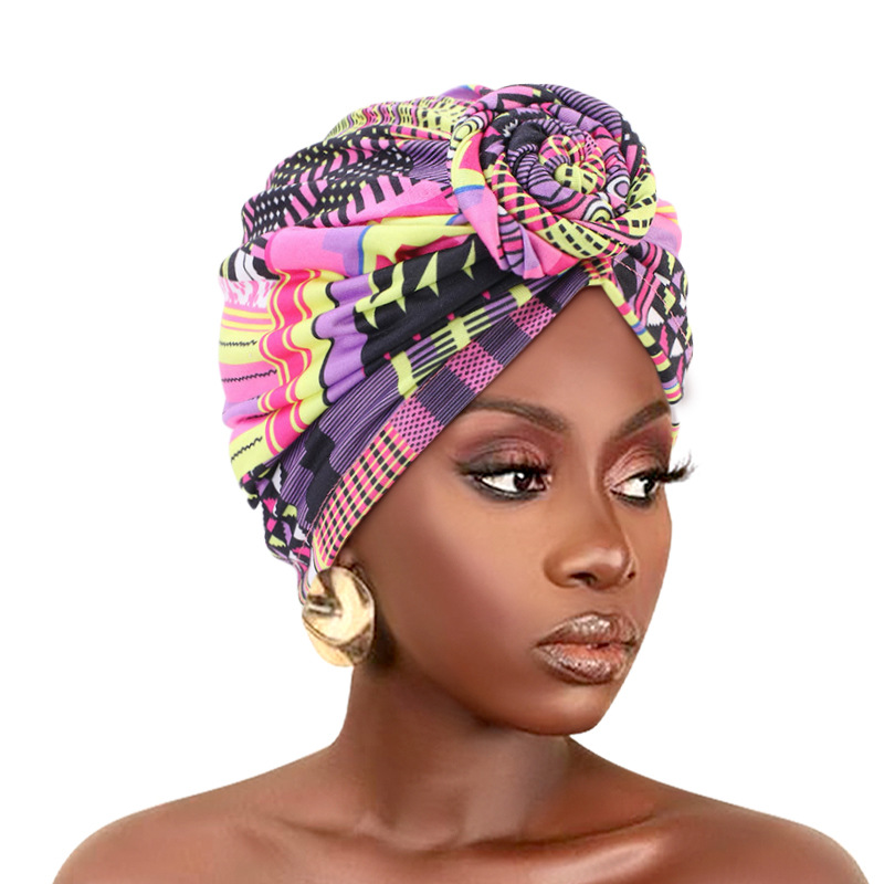 91g Weight Beanie Hat Hats Type Daily Occasion Spandex, Polyester Material Printing Pattern All Seasons Season Women's Gender Casual, Simple Style Style Eaveless Rim Women's Casual Simple Style Printing Eaveless Beanie Hat 7