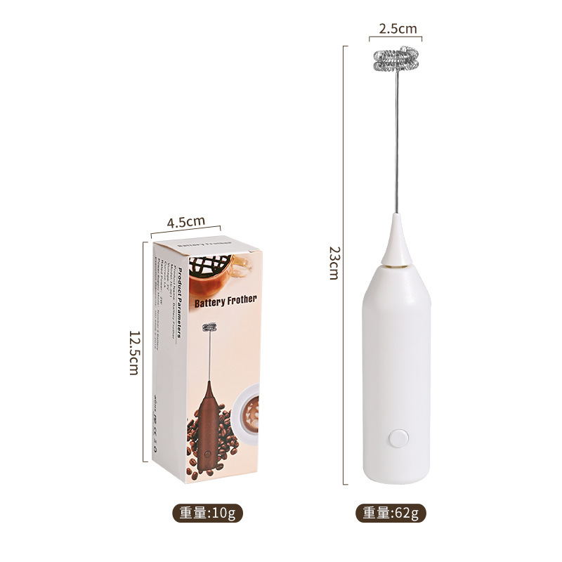 亚马逊不锈钢咖啡奶油电动奶泡器打奶器打蛋器便携搅拌器|undefined