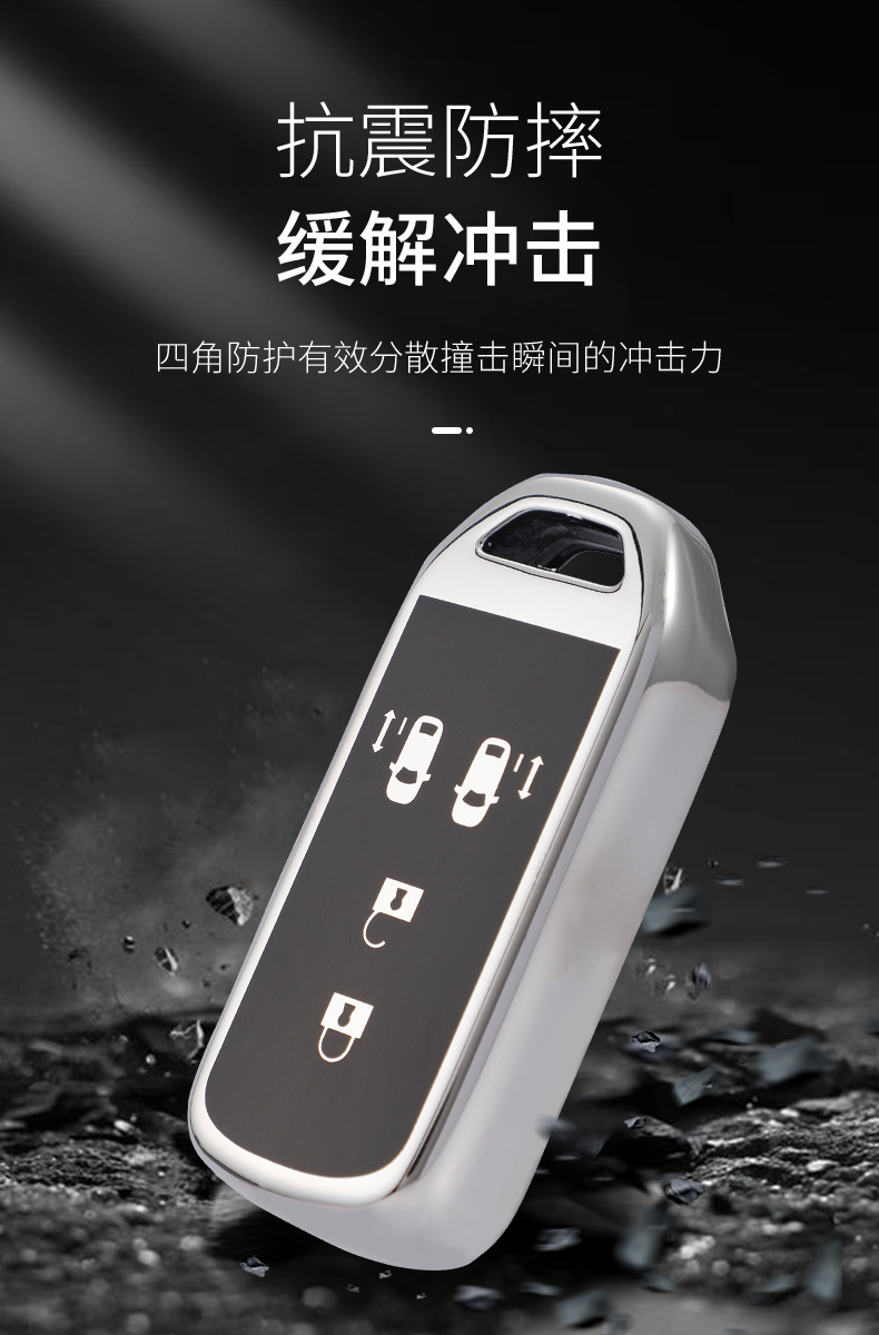 Suitable for 2022 Gac Honda Odyssey Key Cover, 2019 Elysion Car N-Box Full-Cover Car Key Shell