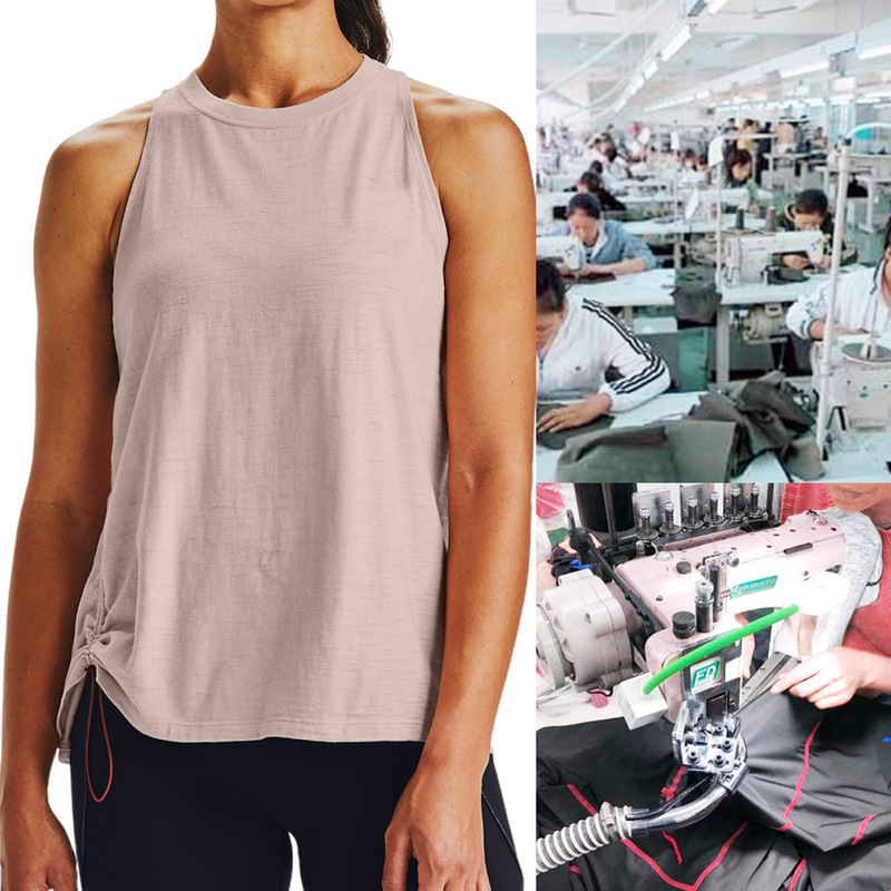 [Factory Customization] Sports and Leisure Loose, Simple, Trendyy, Breathable and Dry Running Ball Yoga Sleeveless Vest